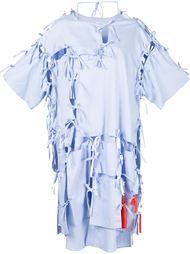 платье с множественными завязками Facetasm