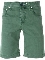 houndstooth pattern shorts Jacob Cohen