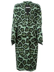 пальто с леопардовым принтом Givenchy