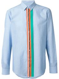 рубашка с контрастной планкой MSGM