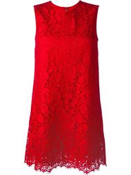 платье-шифт из цветочного кружева Dolce & Gabbana