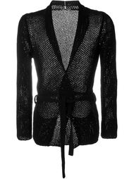 belted cardigan Nuur