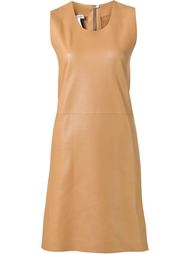 leather dress Loewe