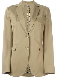 notched lapel blazer Etro