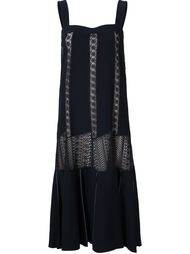 платье с кружевными вставками Derek Lam