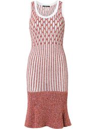 трикотажное платье в полоску Derek Lam