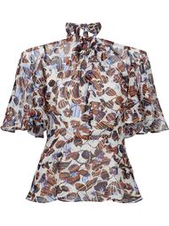 блузка с открытыми плечами Derek Lam