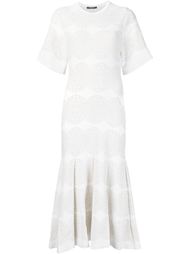 трикотажное платье с узором Derek Lam