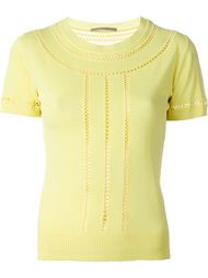 short sleeve knit top Ermanno Scervino