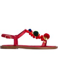 декорированные сандалии Dolce &amp;amp; Gabbana
