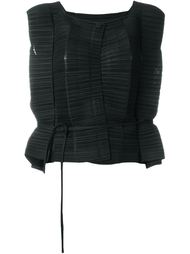 плиссированный топ без рукавов  Pleats Please By Issey Miyake