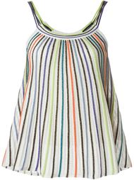 топ А-образного кроя  в полоску  M Missoni