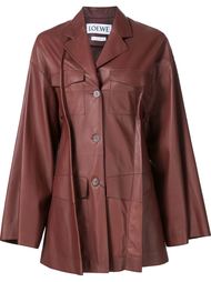 pleated leather jacket Loewe