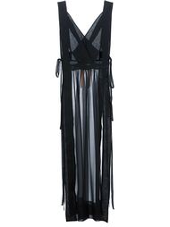 sheer intertwined dress Nº21