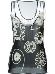 прозрачный топ Stella McCartney