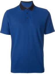 футболка-поло с контрастным воротником   Z Zegna