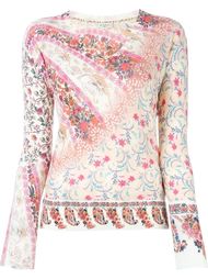 floral print sweater Etro