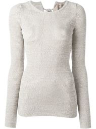 fitted knit top Nº21