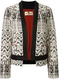 contrasted trim jacquard jacket Etro