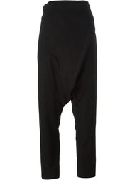 drop crotch trousers Yohji Yamamoto