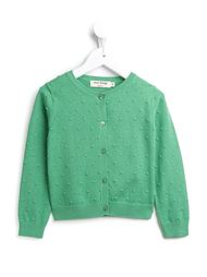 textured knit cardigan Nice Things Mini