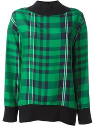 блузка в клетку Stella McCartney