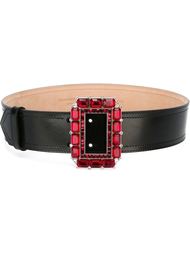 ремень с декорированной пряжкой Alexander McQueen