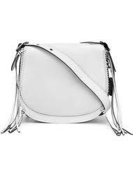 fringed saddle bag Coach