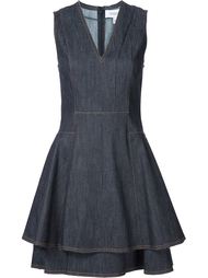 flared denim dress  Derek Lam 10 Crosby