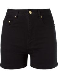 high waist denim shorts Amapô