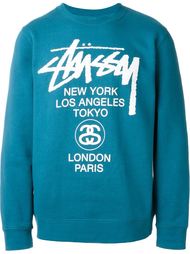 толстовка 'World Tour' Stussy