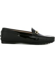 лакированные лоферы Tod's
