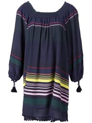 полосатое платье 'Sayulita' с открытыми плечами' Apiece Apart