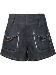 denim pocket shorts  Derek Lam 10 Crosby