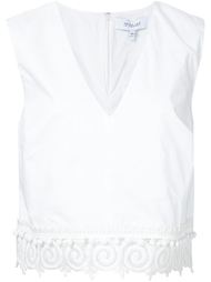 embroidered trim tank Derek Lam 10 Crosby