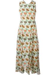 платье с открытой спиной Tory Burch