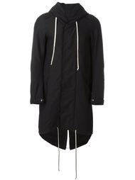 длинная толстовка с капюшоном  Rick Owens DRKSHDW