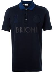футболка с логотипом Brioni