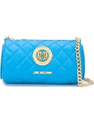 quilted barrel cross body bag Love Moschino