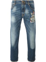 джинсы с вышивкой  Jacob Cohen