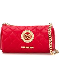 quilted barrel cross body bag Love Moschino