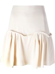 плиссированная юбка А-образного кроя   Chloé