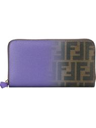 'Ombré Zucca' continental wallet Fendi