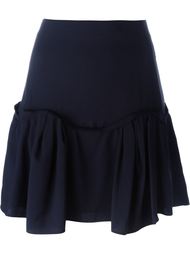 плиссированная юбка А-образного кроя   Chloé