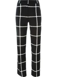 printed cigarette trousers Steffen Schraut