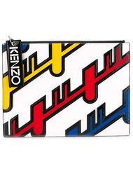 клатч с логотипом  Kenzo