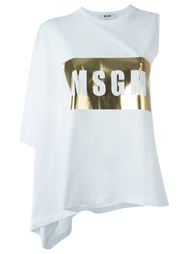 майка с логотипом  MSGM