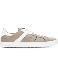 кеды с панельным дизайном  Tod's