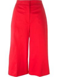 wide leg cropped trousers MSGM