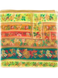 платок с цветочным принтом Kenzo Vintage